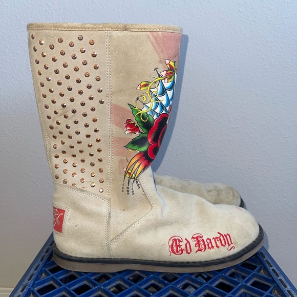 ED HARDY BOOTS💖💞💘 - Picture 3 of 6